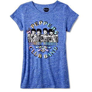 Beatles Sgt. Peppers Club rock Official Girls 7-16 T-Shirt M L XL NWT